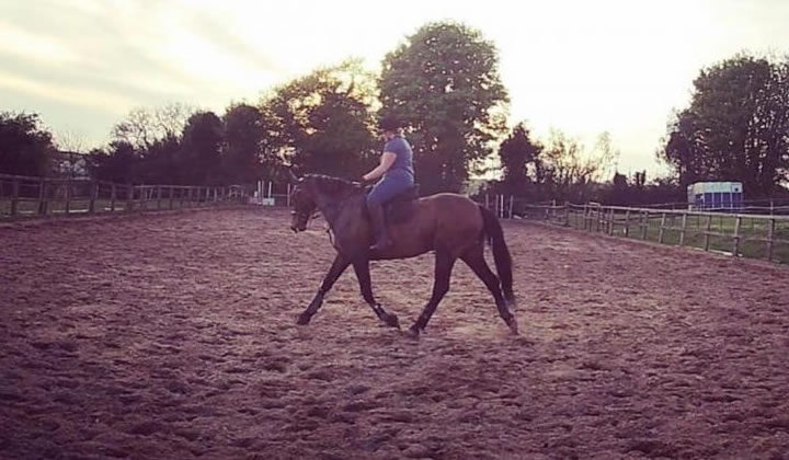Horse rider, Becky tells of her account of blood clots in a time of COVID-19