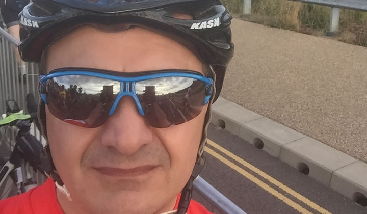 TUK Trustee raised £2,500 riding two cycling events in May and July 2016