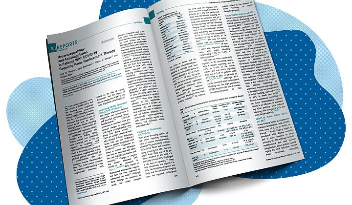 Hypercoagulability and Anticoagulation in Patients With COVID-19 Requiring Renal Replacement Therapy