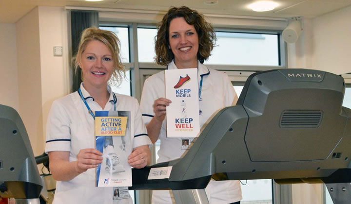 Bath therapists write new national patient information leaflet for Thrombosis UK