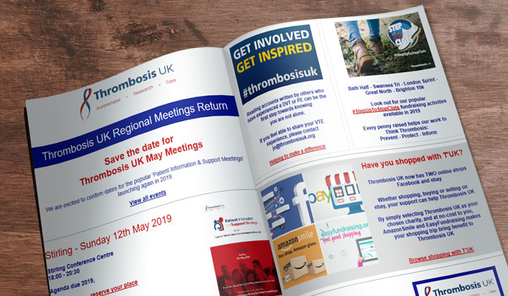 Thrombosis UK Regional Meetings Return  - Thrombosis UK Newlsetter