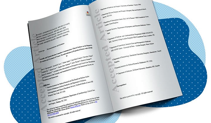 New Clinical Guidance on the Diagnosis, Prevention and Treatment of VTE in Hospitalised Patients with COVID-19