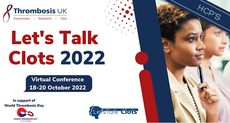 Let's Talk Clots ’22 virtual conference